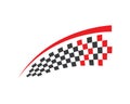 faster speed logo icon of automotive racing concept