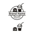 Fastfood icon template
