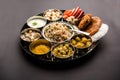 Fasting food or Upwas or Vrat food consumed during Navratri or ekadasi in Hindu religion