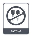 fasting icon in trendy design style. fasting icon isolated on white background. fasting vector icon simple and modern flat symbol