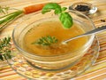 Fasting soup Royalty Free Stock Photo