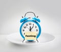 Fasting time Royalty Free Stock Photo