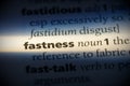 Fastness