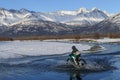 Fat biking in Alaska