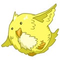 Fat Canary Royalty Free Stock Photo