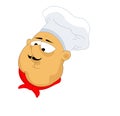 Fat chef head