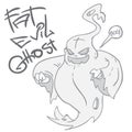 Fat evil ghost