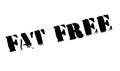 Fat Free rubber stamp Royalty Free Stock Photo