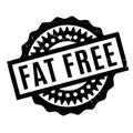 Fat Free rubber stamp Royalty Free Stock Photo