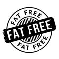 Fat Free rubber stamp Royalty Free Stock Photo