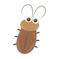 A Fat and Funny Cockroach