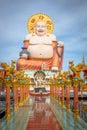 Fat laughing Buddha in Koh Samui Royalty Free Stock Photo