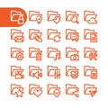 Fat Line folder Icons