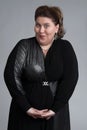 Fat woman Royalty Free Stock Photo