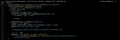 Fatal Exception in Code Window Showing Syntax Error and Empty Left Margin During Software Development Session Royalty Free Stock Photo