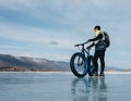 Fatbike. Fat tire bike.