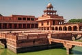 Fatehpur Sikri ancient ruins in India Royalty Free Stock Photo