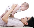 Father and baby girl Royalty Free Stock Photo