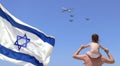 Independence Day of Israel Royalty Free Stock Photo