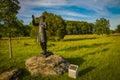 Father Corby Statue on Battlefield