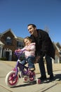 Father and daughter. Royalty Free Stock Photo