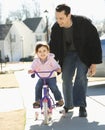 Father and daughter. Royalty Free Stock Photo