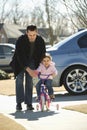 Father and daughter. Royalty Free Stock Photo