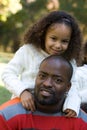 A father and daughter Royalty Free Stock Photo
