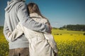 Father and Daughter Close to Each Other Parenthood Theme