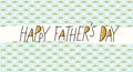 Father Day greeting card vector stylish minimal design