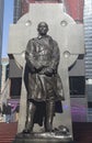 Father Duffy Monument on Times Square in Manhattan