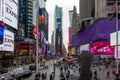 Father Duffy Square, New York city center, 7th Ave., NY, USA