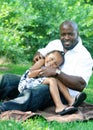 A father and his daughter Royalty Free Stock Photo