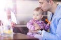 Father with his daughter Royalty Free Stock Photo