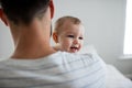 Father holding his baby girl Royalty Free Stock Photo