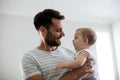 Father holding his baby girl Royalty Free Stock Photo