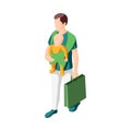 Father On Maternity Leave Icon