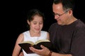 Father Reading Bible