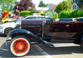 Vintage Car Show Outdoors Issaquah Seattle  WA Royalty Free Stock Photo