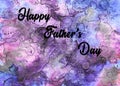 FatherÃ¢â¬â¢s Day banner with grunge effect .Poster with retro texture.Greeting cards.Happy fathers day