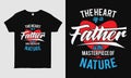 Father`s Day cool t-shirt design.