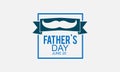 Father`s Day Holiday Concept Celebrated on June 20 Every Year. Father`s Day Template for background, Banner, Poster, Card Holida