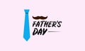 Father`s Day Holiday Concept Celebrated on June 20 Every Year. Father`s Day Template for background, Banner, Poster, Card Holida