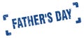 father`s day stamp. fathers day square grunge sign. father`s day