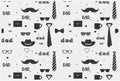 Father\'s pattern design dad vector pattern vector design Royalty Free Stock Photo