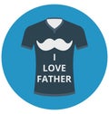 Father shirt, loving father That can be easily edited in any size or modified.