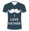 Father shirt, loving father That can be easily edited in any size or modified.