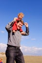 Father and son Royalty Free Stock Photo