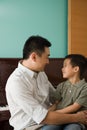 A father and son Royalty Free Stock Photo