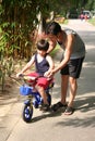 Father & son cycling